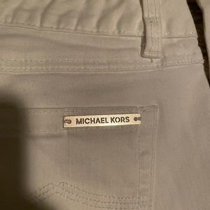 White skinny jeans Michael Kors size 4